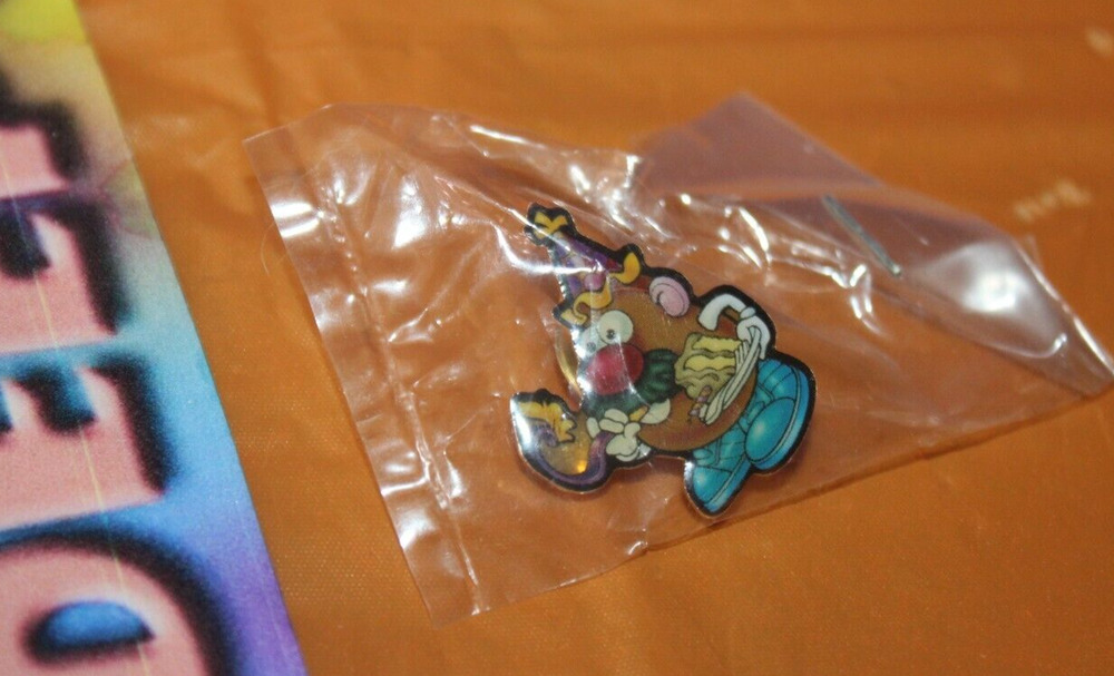 Vintage Hasbro Mr. Potato Head 50th Birthday 2002 Metal Lapel Pin
